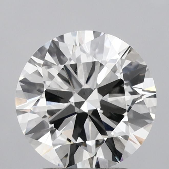 2.43 Carat Round Shaped, Excellent Cut, G Color, VS1 Clarity, IGI Certified Lab Grown Diamond