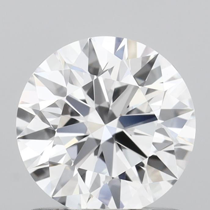 1.02 Carat Round Shaped, Ideal Cut, D Color, VVS2 Clarity, IGI Certified Lab Grown Diamond