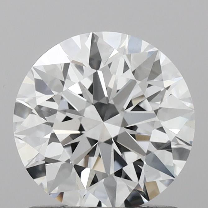 1.05 Carat Round Shaped, Ideal Cut, D Color, VS1 Clarity, IGI Certified Lab Grown Diamond