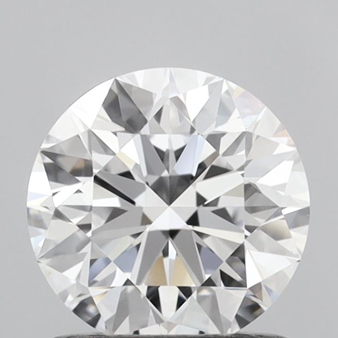 1.02 Carat Round Shaped, Ideal Cut, D Color, VVS2 Clarity, IGI Certified Lab Grown Diamond