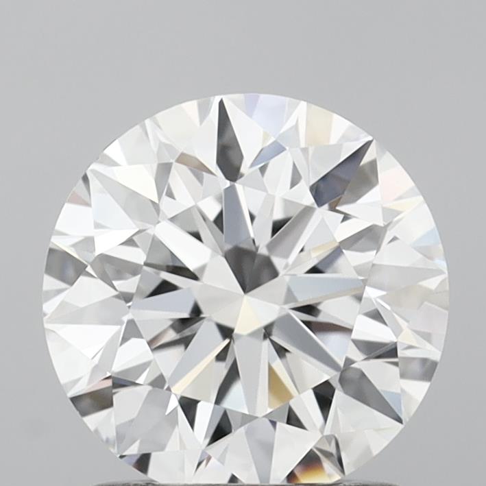 1.28 Carat Round Shaped, Ideal Cut, E Color, VVS2 Clarity, IGI Certified Lab Grown Diamond