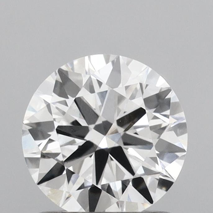 1.02 Carat Round Shaped, Ideal Cut, D Color, VVS2 Clarity, IGI Certified Lab Grown Diamond