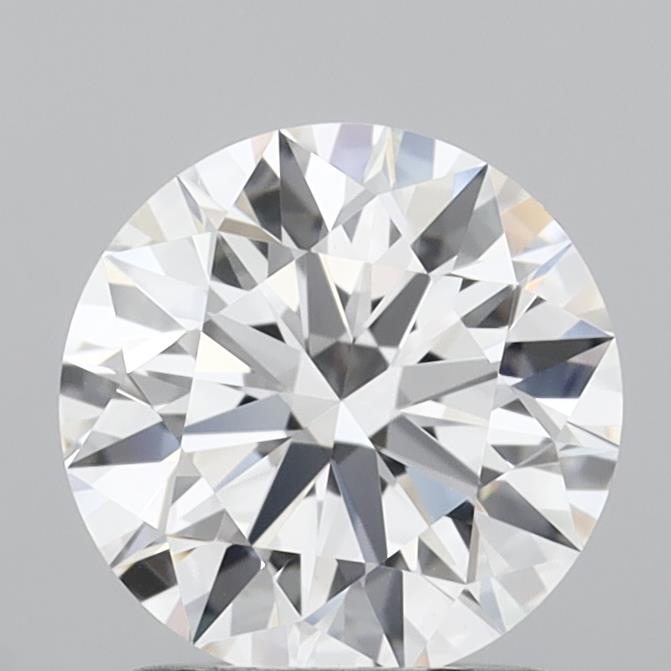 1.54 Carat Round Shaped, Ideal Cut, D Color, VVS2 Clarity, IGI Certified Lab Grown Diamond