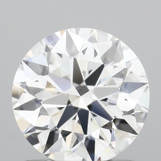 1.05 Carat Round Shaped, Ideal Cut, D Color, VVS1 Clarity, IGI Certified Lab Grown Diamond