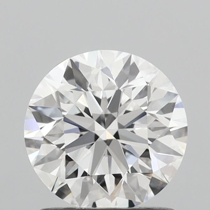 1.22 Carat Round Shaped, Excellent Cut, D Color, VVS2 Clarity, IGI Certified Lab Grown Diamond