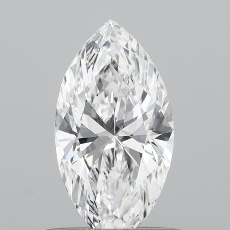0.53 Carat Marquise Shaped, Very Good Cut, D Color, VVS2 Clarity, IGI Certified Lab Grown Diamond