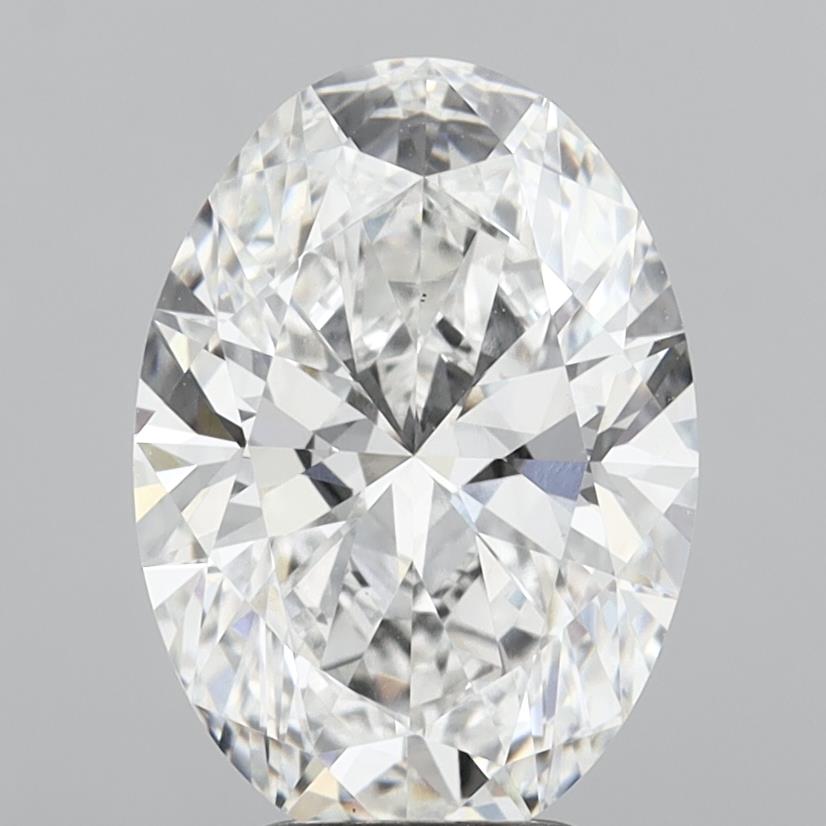 4.09 Carat Oval Shaped, Ideal Cut, E Color, VS1 Clarity, IGI Certified Lab Grown Diamond