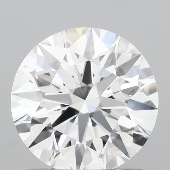 1.08 Carat Round Shaped, Ideal Cut, D Color, VS1 Clarity, IGI Certified Lab Grown Diamond