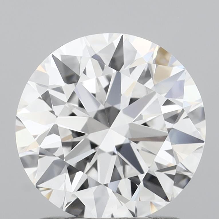 1.50 Carat Round Shaped, Ideal Cut, D Color, VS1 Clarity, IGI Certified Lab Grown Diamond
