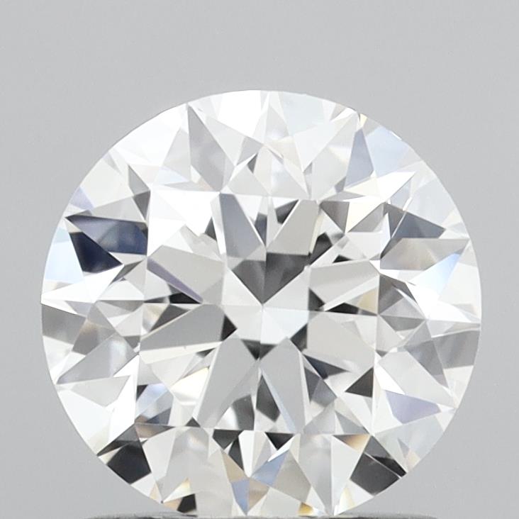 1.22 Carat Round Shaped, Excellent Cut, D Color, VVS2 Clarity, IGI Certified Lab Grown Diamond