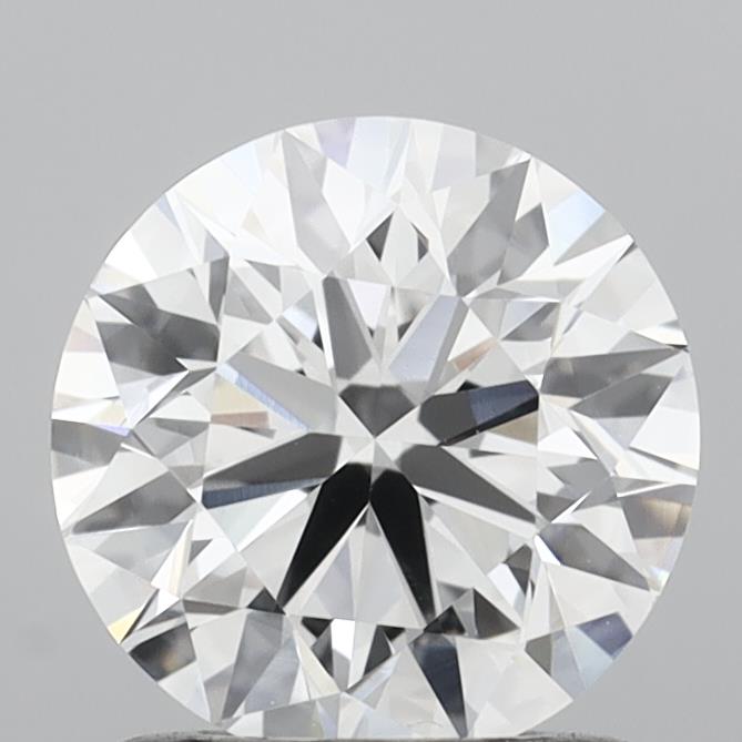 1.19 Carat Round Shaped, Ideal Cut, D Color, VVS2 Clarity, IGI Certified Lab Grown Diamond