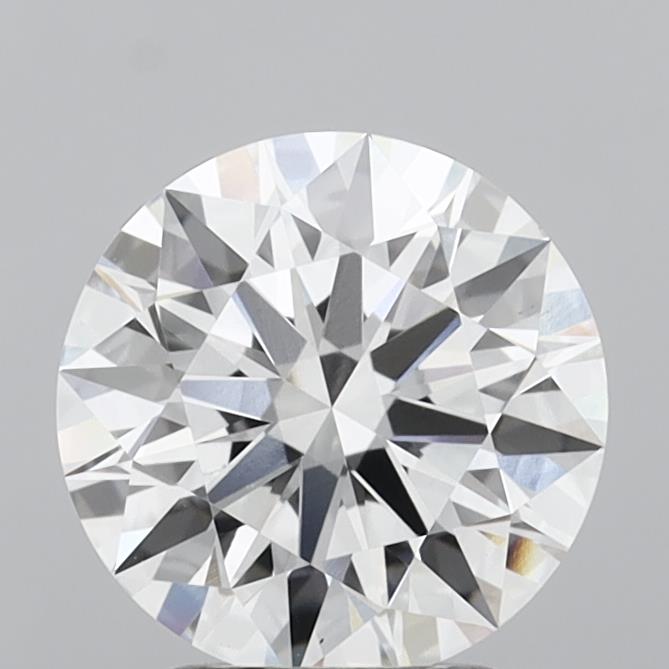 2.58 Carat Round Shaped, Ideal Cut, E Color, VS1 Clarity, IGI Certified Lab Grown Diamond