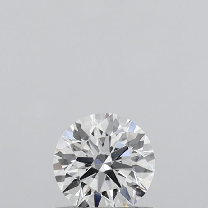 0.51 Carat Round Shaped, Ideal Cut, D Color, VS2 Clarity, IGI Certified Lab Grown Diamond