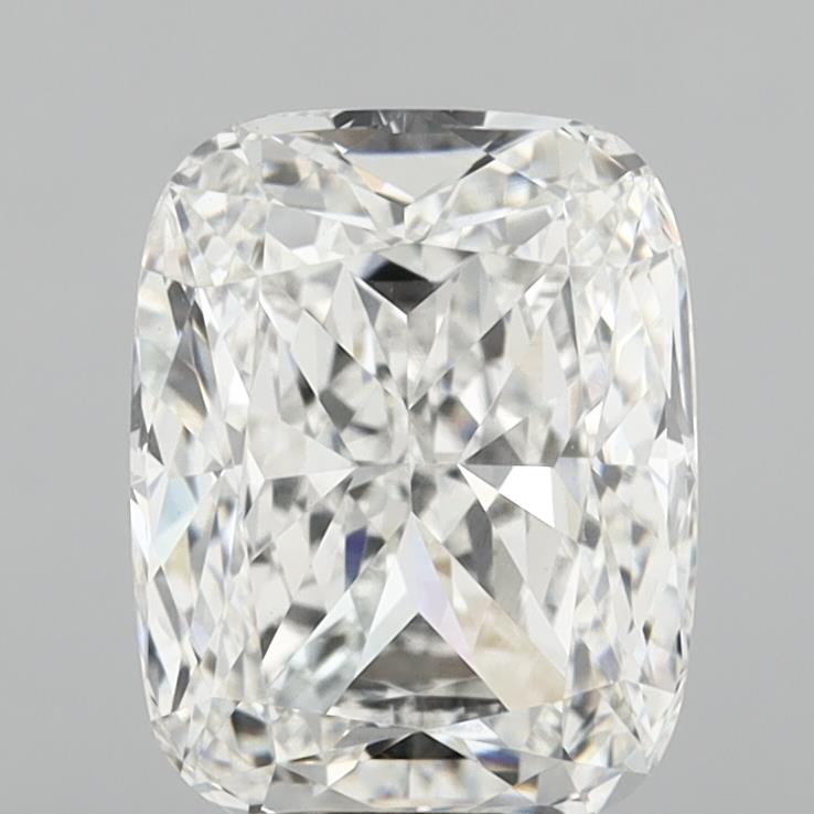 4.02 Carat Cushion Shaped, Ideal Cut, F Color, VS1 Clarity, IGI Certified Lab Grown Diamond