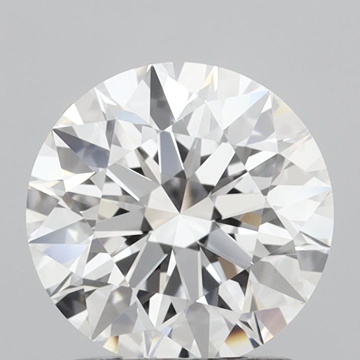 1.58 Carat Round Shaped, Excellent Cut, D Color, VS1 Clarity, IGI Certified Lab Grown Diamond
