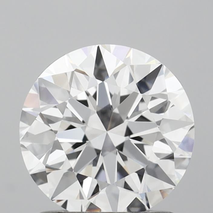 1.22 Carat Round Shaped, Ideal Cut, D Color, VVS2 Clarity, IGI Certified Lab Grown Diamond