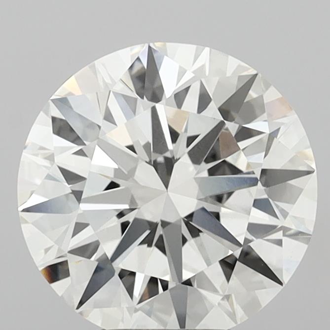 5.07 Carat Round Shaped, Ideal Cut, G Color, VVS2 Clarity, IGI Certified Lab Grown Diamond