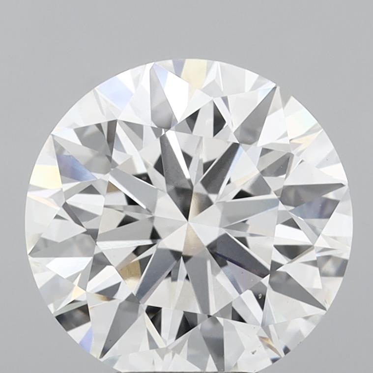 5.07 Carat Round Shaped, Ideal Cut, E Color, VS1 Clarity, IGI Certified Lab Grown Diamond