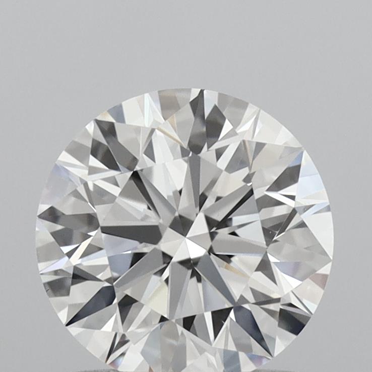 1.08 Carat Round Shaped, Ideal Cut, E Color, VVS2 Clarity, IGI Certified Lab Grown Diamond