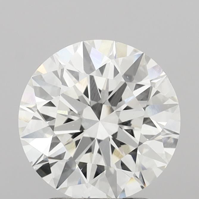 2.51 Carat Round Shaped, Ideal Cut, F Color, VVS2 Clarity, IGI Certified Lab Grown Diamond