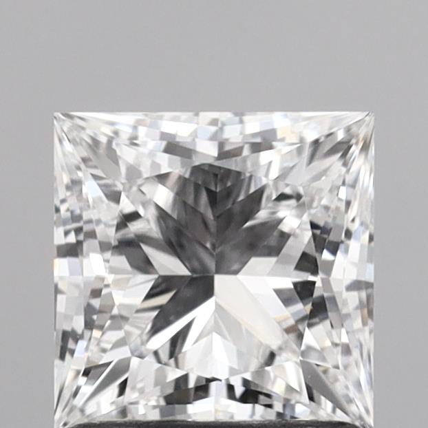 1.21 Carat Princess Shaped, D Color, VVS2 Clarity, IGI Certified Lab Grown Diamond