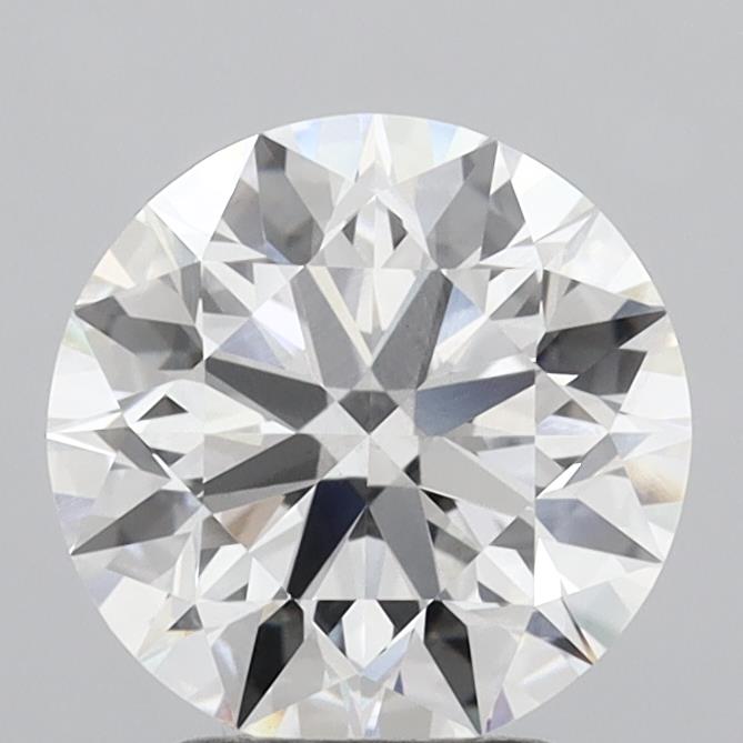 2.93 Carat Round Shaped, Ideal Cut, F Color, VVS2 Clarity, IGI Certified Lab Grown Diamond