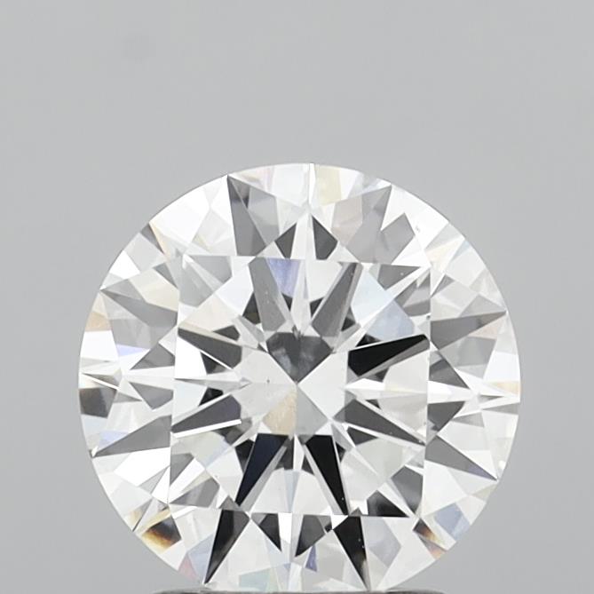 1.84 Carat Round Shaped, Excellent Cut, E Color, VS1 Clarity, IGI Certified Lab Grown Diamond