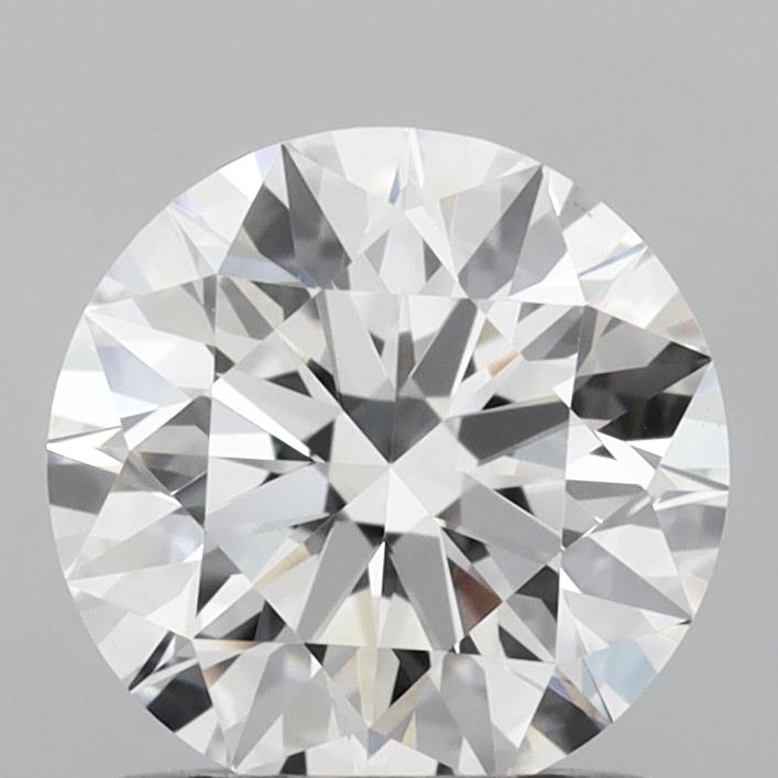 1.07 Carat Round Shaped, Excellent Cut, D Color, VVS2 Clarity, IGI Certified Lab Grown Diamond