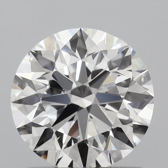 1.08 Carat Round Shaped, Ideal Cut, D Color, VVS2 Clarity, IGI Certified Lab Grown Diamond