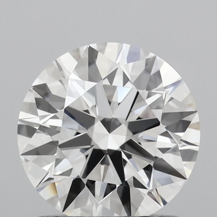1.02 Carat Round Shaped, Ideal Cut, D Color, VVS2 Clarity, IGI Certified Lab Grown Diamond