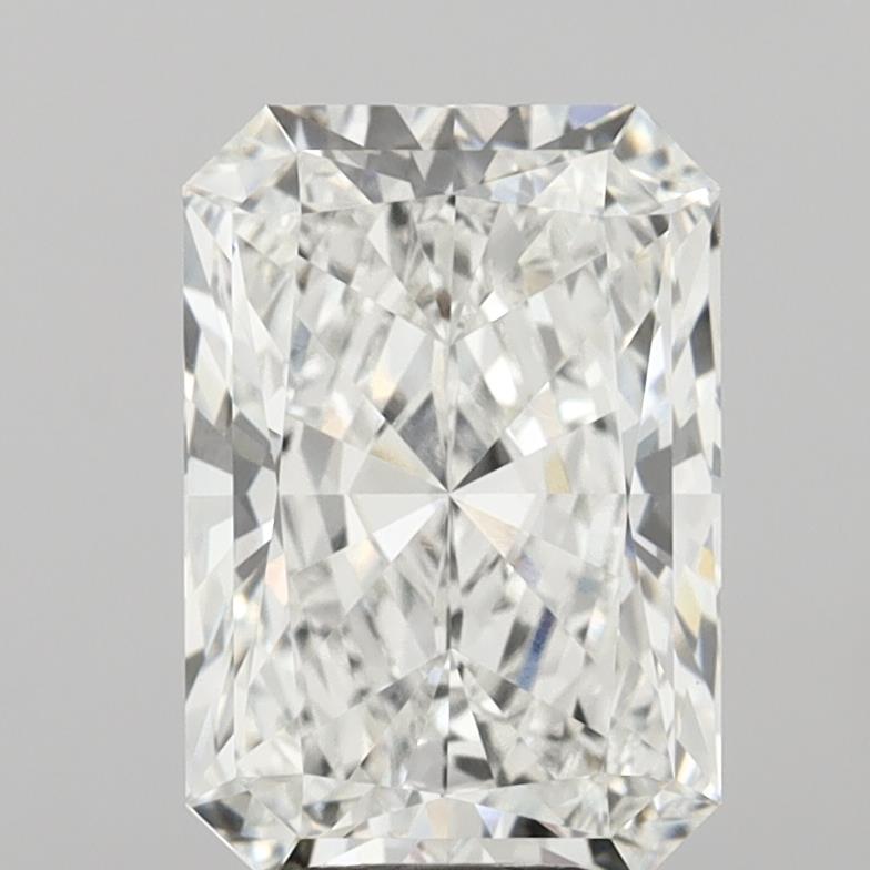 6.02 Carat Radiant Shaped, Ideal Cut, E Color, VVS2 Clarity, IGI Certified Lab Grown Diamond