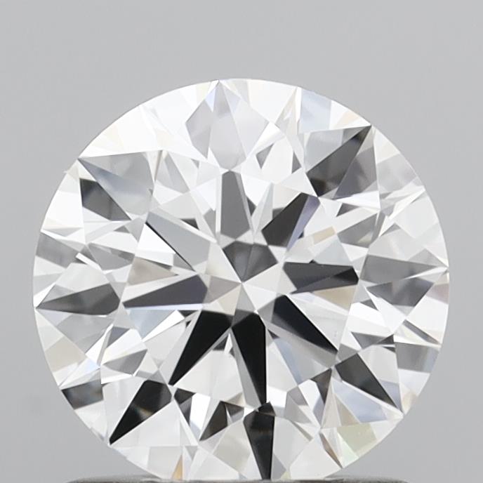 1.07 Carat Round Shaped, Ideal Cut, D Color, VVS2 Clarity, IGI Certified Lab Grown Diamond