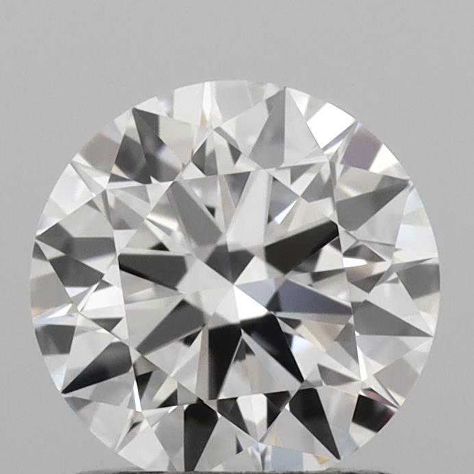 1.03 Carat Round Shaped, Ideal Cut, D Color, VVS2 Clarity, IGI Certified Lab Grown Diamond