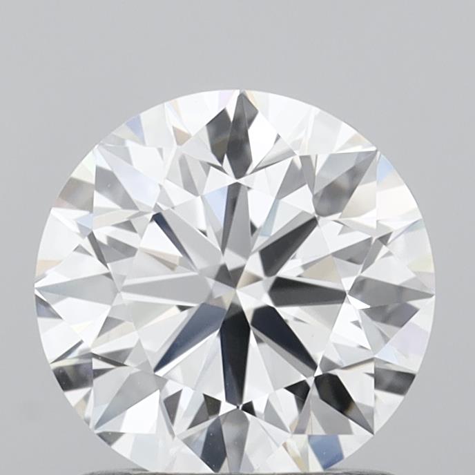 1.14 Carat Round Shaped, Ideal Cut, D Color, VVS2 Clarity, IGI Certified Lab Grown Diamond