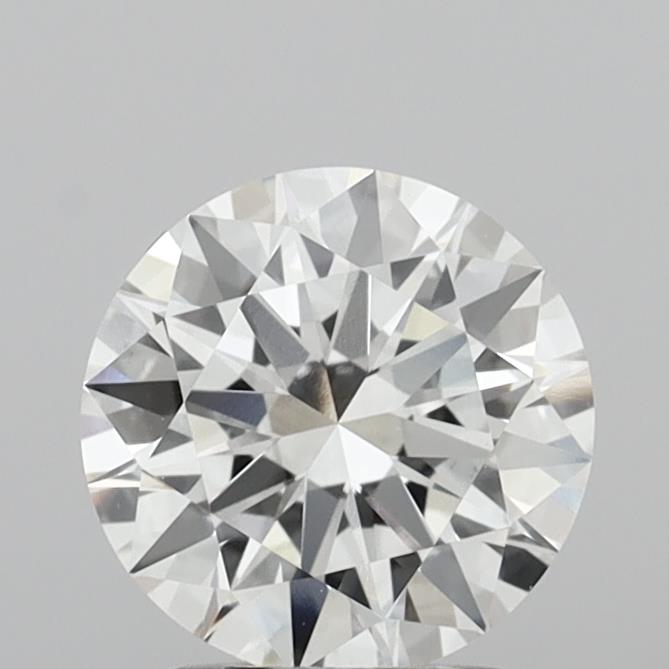 2.07 Carat Round Shaped, Excellent Cut, F Color, VVS2 Clarity, IGI Certified Lab Grown Diamond