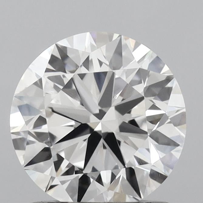 1.09 Carat Round Shaped, Very Good Cut, D Color, VVS2 Clarity, IGI Certified Lab Grown Diamond