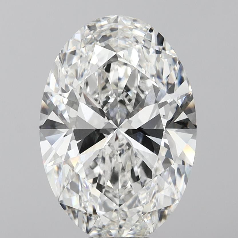 10.06 Carat Oval Shaped, Ideal Cut, F Color, VS1 Clarity, IGI Certified Lab Grown Diamond