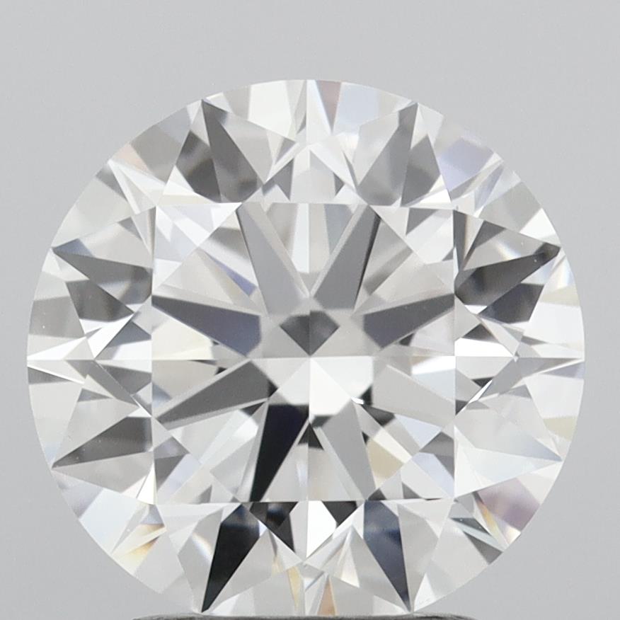 2.38 Carat Round Shaped, Ideal Cut, D Color, VS1 Clarity, IGI Certified Lab Grown Diamond