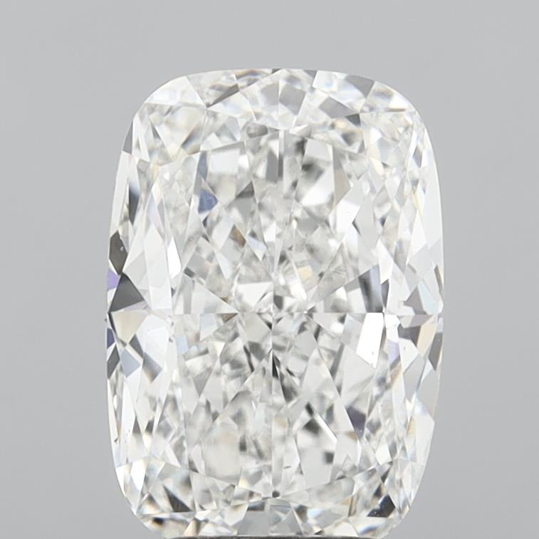 4.08 Carat Cushion Shaped, Excellent Cut, E Color, VVS2 Clarity, IGI Certified Lab Grown Diamond