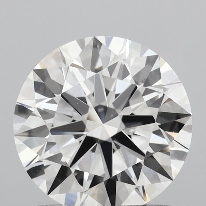 1.03 Carat Round Shaped, Ideal Cut, D Color, VVS2 Clarity, IGI Certified Lab Grown Diamond