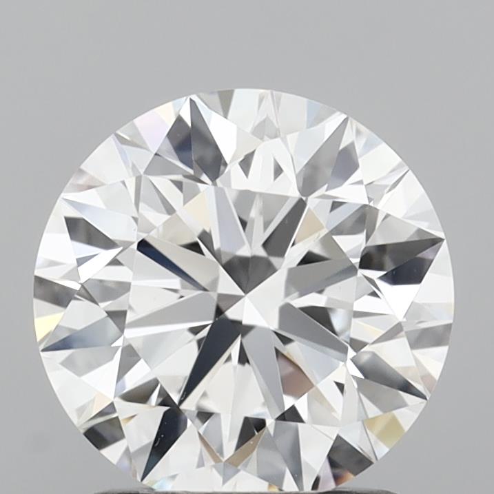 1.50 Carat Round Shaped, Ideal Cut, D Color, VS1 Clarity, IGI Certified Lab Grown Diamond