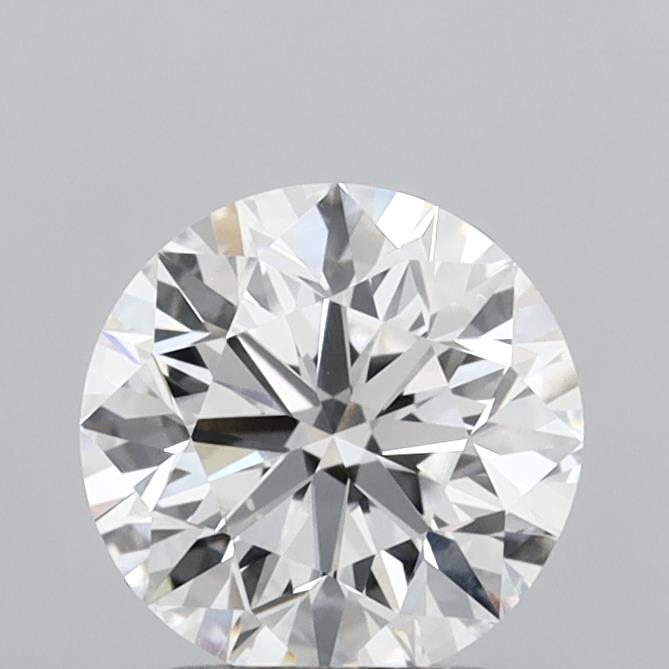 1.94 Carat Round Shaped, Excellent Cut, D Color, VVS1 Clarity, IGI Certified Lab Grown Diamond