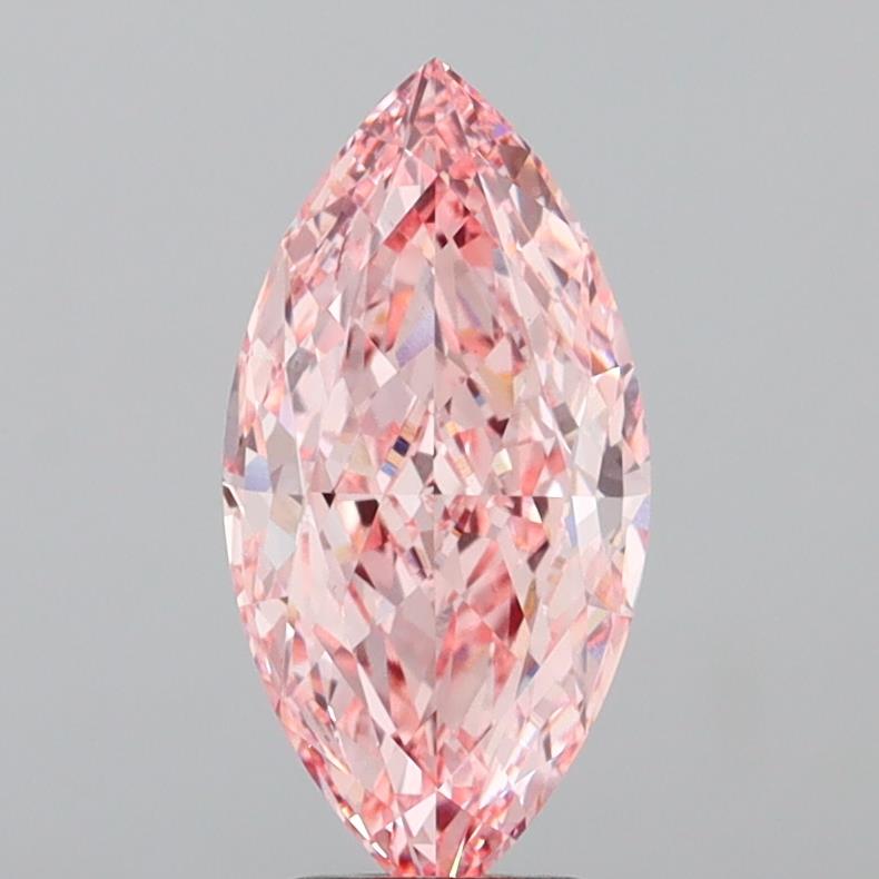 3.55 Carat Marquise Shaped, Excellent Cut, VVS2 Clarity, IGI Certified Lab Grown Diamond