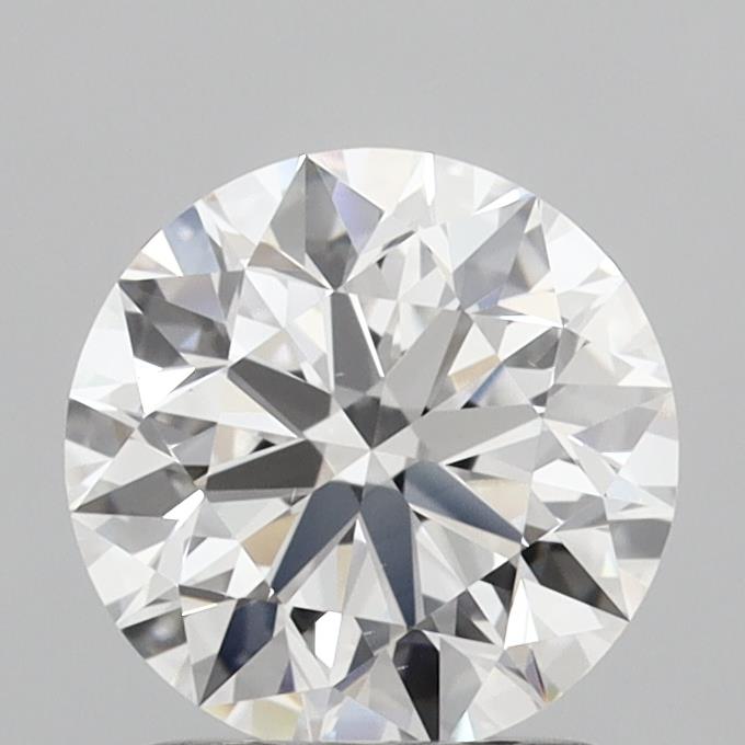 1.58 Carat Round Shaped, Excellent Cut, D Color, VS1 Clarity, IGI Certified Lab Grown Diamond