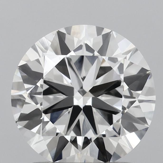 1.34 Carat Round Shaped, Good Cut, E Color, VVS2 Clarity, IGI Certified Lab Grown Diamond