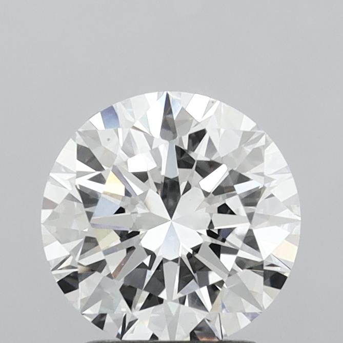 1.96 Carat Round Shaped, Excellent Cut, E Color, VS1 Clarity, IGI Certified Lab Grown Diamond