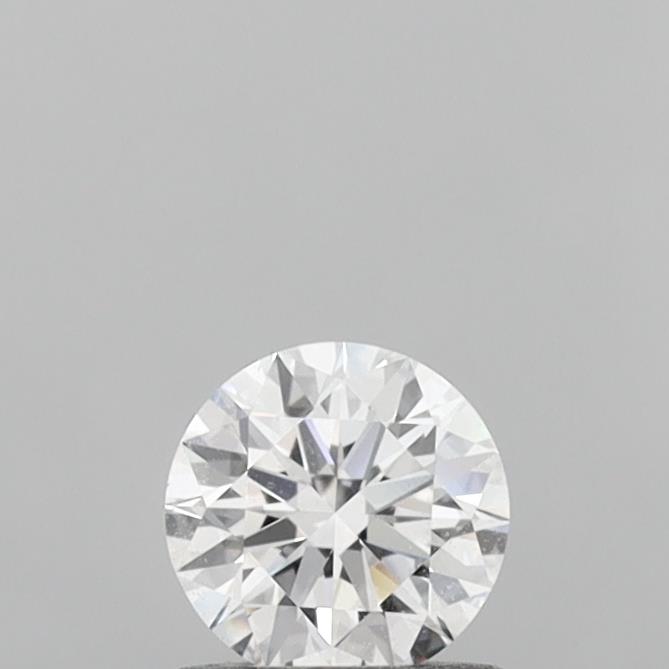 0.65 Carat Round Shaped, Ideal Cut, D Color, VVS2 Clarity, IGI Certified Lab Grown Diamond