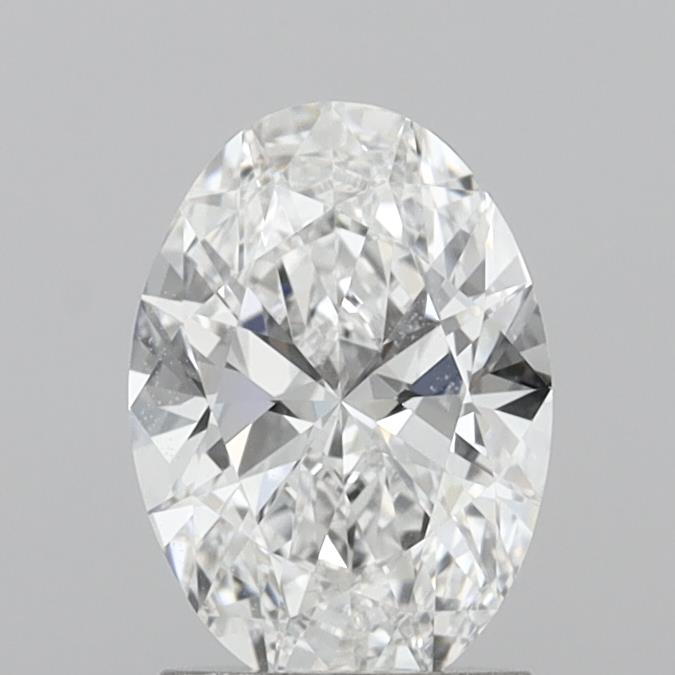 1.60 Carat Oval Shaped, Ideal Cut, D Color, VVS2 Clarity, IGI Certified Lab Grown Diamond
