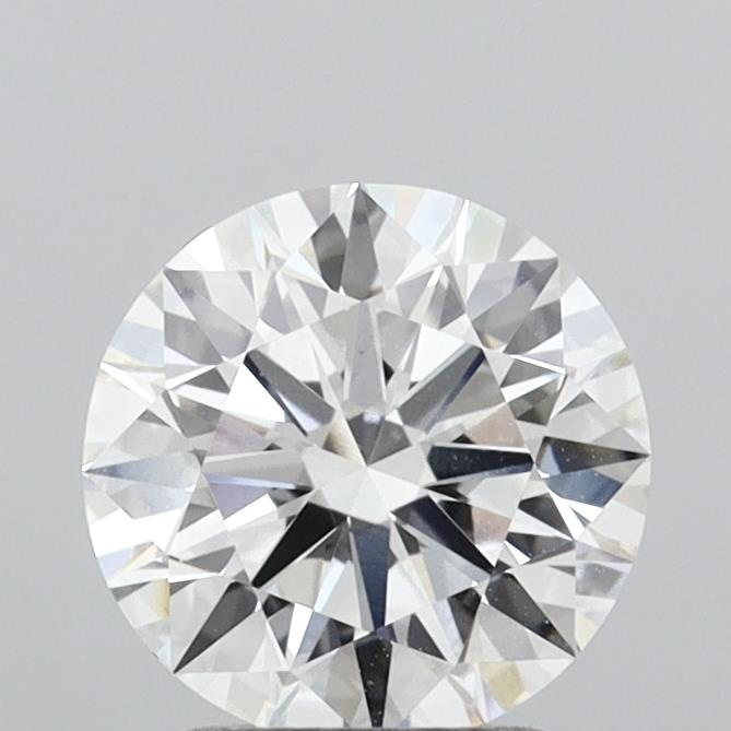 2.04 Carat Round Shaped, Ideal Cut, D Color, VVS1 Clarity, IGI Certified Lab Grown Diamond