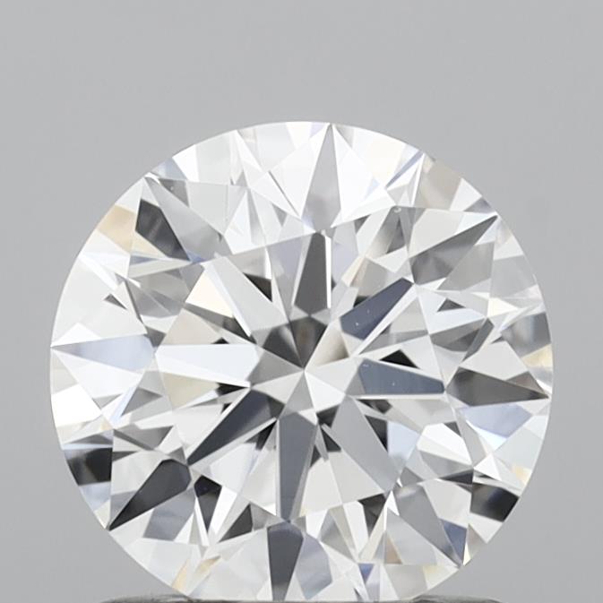 1.02 Carat Round Shaped, Ideal Cut, D Color, VS1 Clarity, IGI Certified Lab Grown Diamond